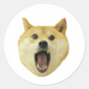 Search for funny doge stickers Dogecoin