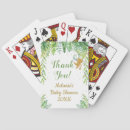 Recherche de baby shower playing cards Jungle