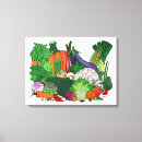 Search for vegetable canvas prints Veggies