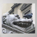 Recherche de gargouilles gothiques posters Médiéval