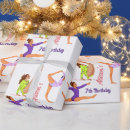 Search for girls gymnastics wrapping paper Tumbling
