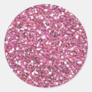 Search for shiny pink stickers Glitter