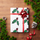 Recherche de baie de houx papier cadeau Vacances