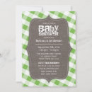 Recherche de toile baby shower invitations Vert
