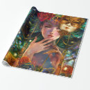 Search for surreal wrapping paper Purple