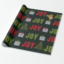 Search for joy wrapping paper Green