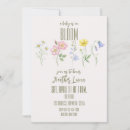 Search for single flower invitations Watercolor