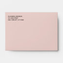Search for blush pink envelopes Modern