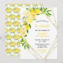 Search for lemon birthday invitations Adult