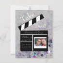 Recherche de clap invitations Clapper board