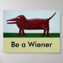 Recherche de wiener dog posters Chien