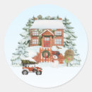 Search for snow scene stickers House