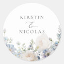 Search for dusty blue envelope seals Greenery