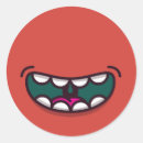 Search for big mouth stickers Monster