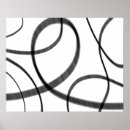 Search for black white abstract swirl posters Swirls