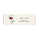 Search for tasteful return address labels Winery