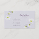 Recherche de lilas cartes visite Floral