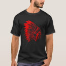 Search for indian chief tshirts Red