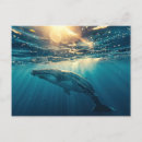 Recherche de baleine bleue cartes postales Animal