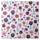 Recherche de fleur violette carreaux Pour tous
