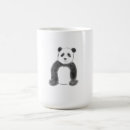 Search for black white panda mugs Animal