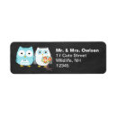 Search for owl wedding return address labels Bird