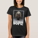 Search for sloth tshirts Morning
