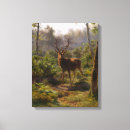 Search for deer stag canvas prints Wild animal
