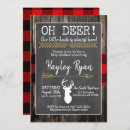 Recherche de buffalo plaid baby shower invitations Flanelle