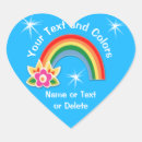 Search for rainbow color stickers For kids