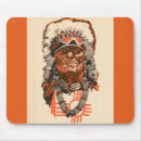 Recherche de dessin indien tapis souris Chef amérindien