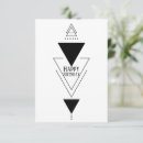 Recherche de triangle vœux cartes Géométrique