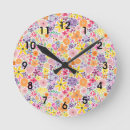 Search for purple kitchen clocks Floral