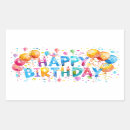 Search for balloon rectangle stickers Party