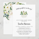 Search for white pumpkin baby shower invitations Fall