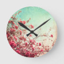 Search for blue cherry blossom art Red