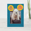 Search for polar bear birthday cards Cute