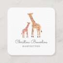 Recherche de animaux de safari cartes visite Aquarelle