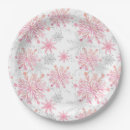 Search for silver christmas plates Snowflakes