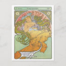 Recherche de alphonse cartes postales Mucha