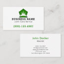 Recherche de parking business cards Jardinage