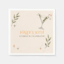 Search for martini napkins Adult birthday party