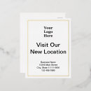 Recherche de nouvel emplacement invitations Changement d'adresse