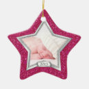 Search for silver star ornaments Keepsake