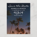 Search for destination save the date postcards Tropical