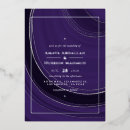 Search for purple and silver wedding invitations Agate