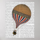 Recherche de ballon à air posters Fleurs