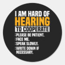 Search for hearing aid stickers Bsl