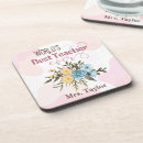 Search for teacher coasters Stylish
