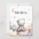 Recherche de nounours mignon cartes postales Aquarelle